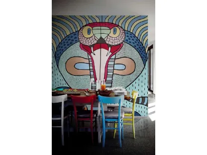 Carta da parati Cobra di London Art