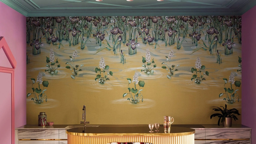 Carta da parati Hikizuri di London Art