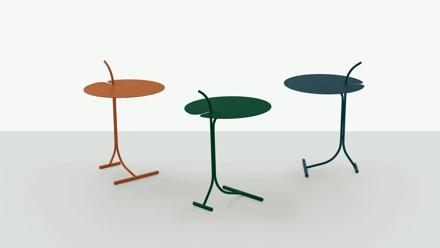 Tavolino in metallo Edge di Target Point