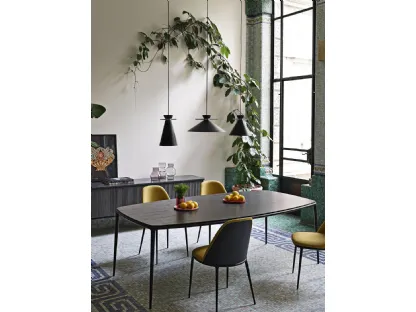 Lampada con paralume in metallo Japan L M S Sospensione di Midj