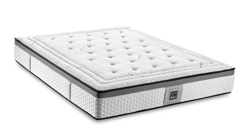 Materasso Sinfonia-Bi-Comfort a molle insacchettate e memory di Morfeus