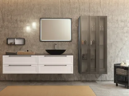 Mobile da Bagno sospeso Seta 07 di Archeda
