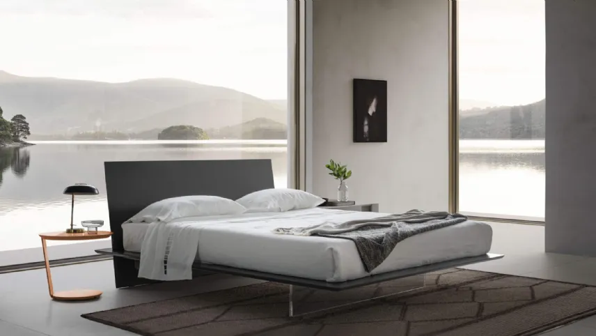 Letto con testiera Plana di Presotto