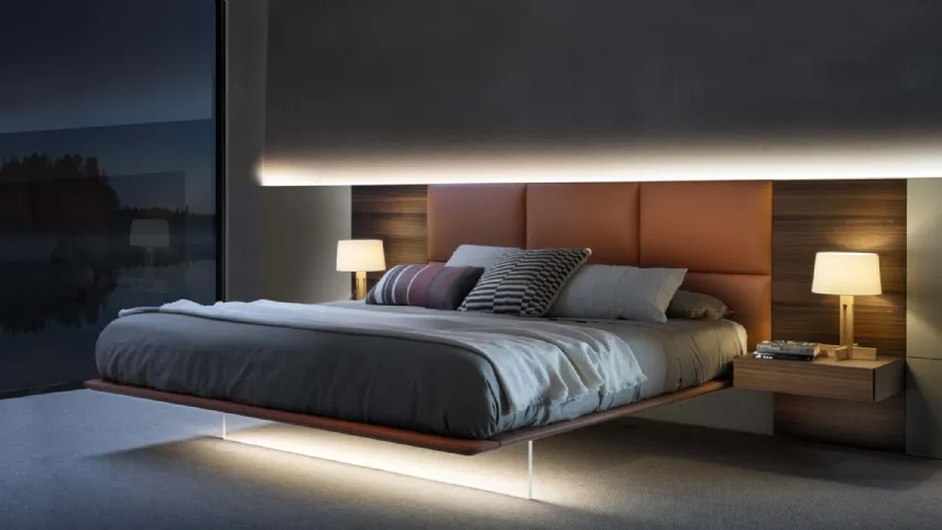 Letto con boiserie Dama di Presotto