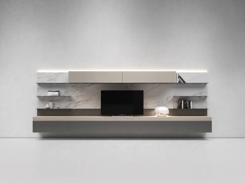 Mobile Porta Tv I-ModulART E di Presotto