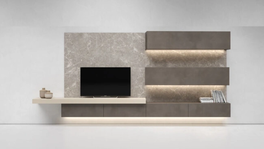 Parete Attrezzata I-ModulART H di Presotto