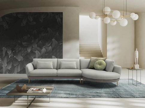 Divano con penisola Looming di Egoitaliano