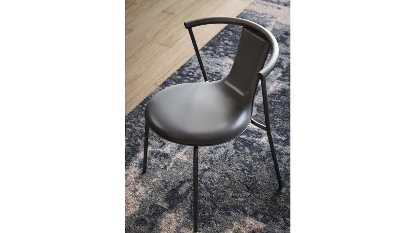 Sedia Agel Cuoio di Novamobili