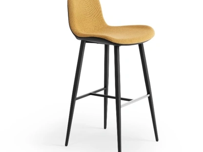 Sgabello imbottito Dalia di Midj