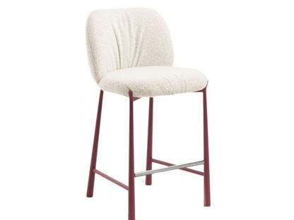 Sgabello imbottito Mys di Midj