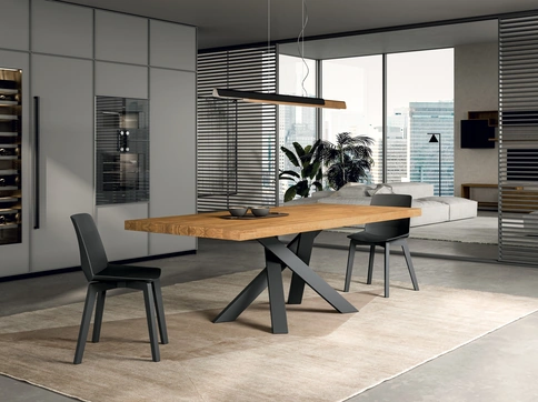 Tavolo in legno Foxi di FGF Mobili