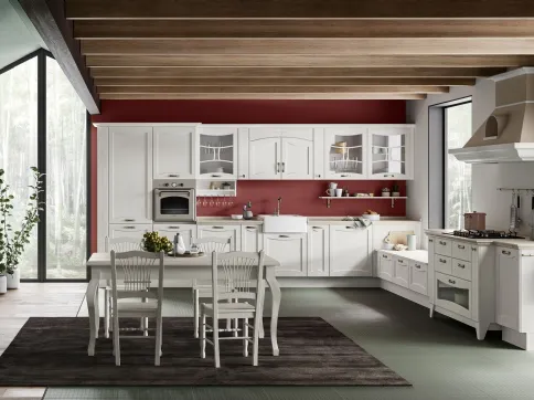 Cucina Classica Aurea angolare di Creo