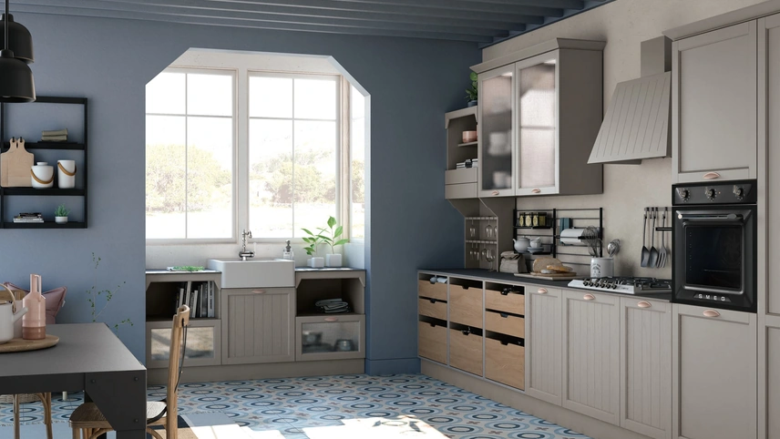 Cucina Classica Contempo ad angolo di Creo