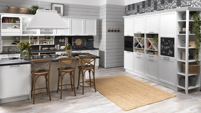 Cucina Classica Contempo con isola di Creo