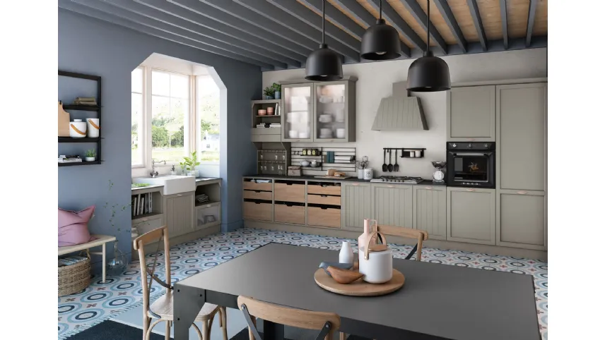 Cucina Classica Contempo angolare di Creo