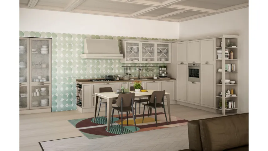 Cucina Classica Contempo angolare di Creo