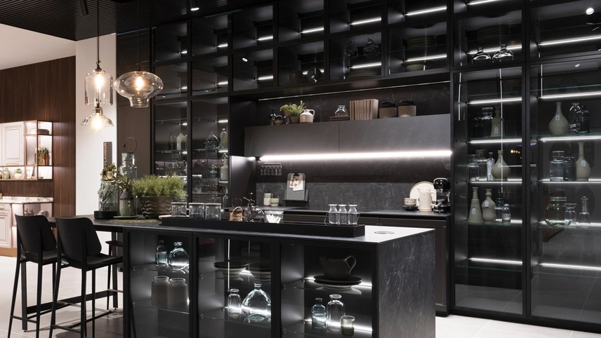 Cucina Classica con isola Flavour 18 di Lube