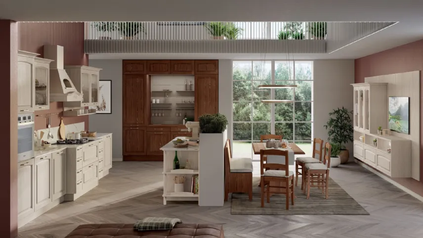 Cucina Classica Grace angolare di Creo