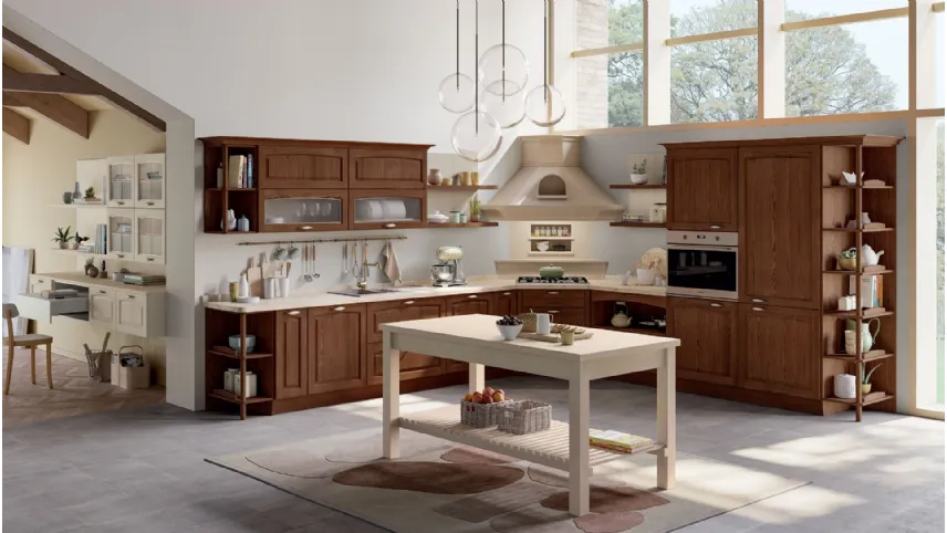 Cucina Classica Grace angolare di Creo