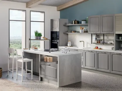 Cucina Classica Grace con isola di Creo