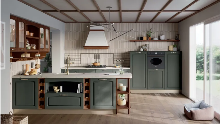 Cucina Classica Grace-con-penisola Creo
