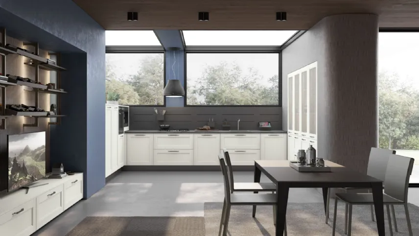 Cucina Classica Iris angolare di Creo