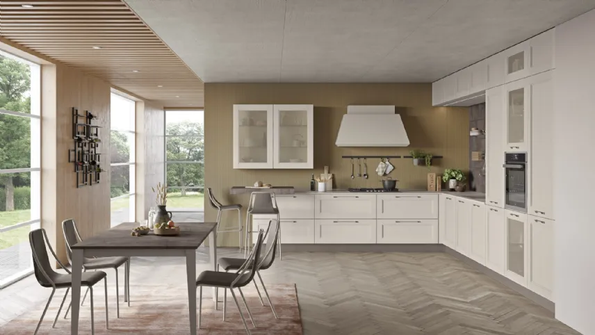 Cucina Classica Iris angolare di Creo