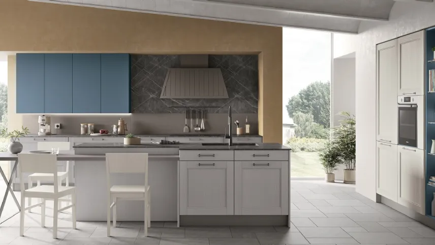 Cucina Classica Iris con isola di Creo