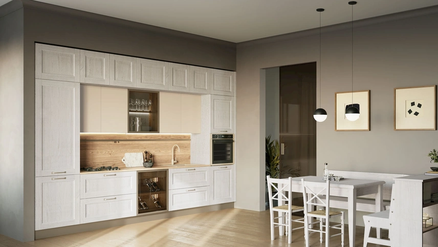 Cucina Classica Oprah lineare di Creo
