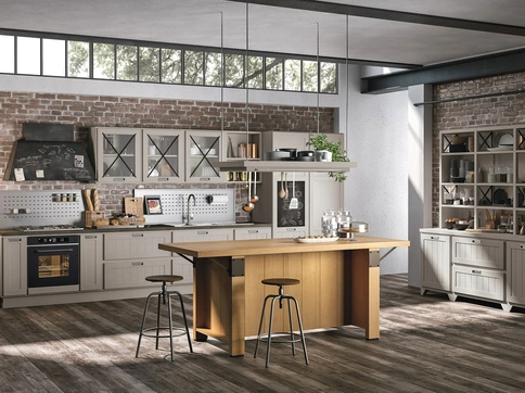 Cucina Classica con isola Provenza 02 di Lube