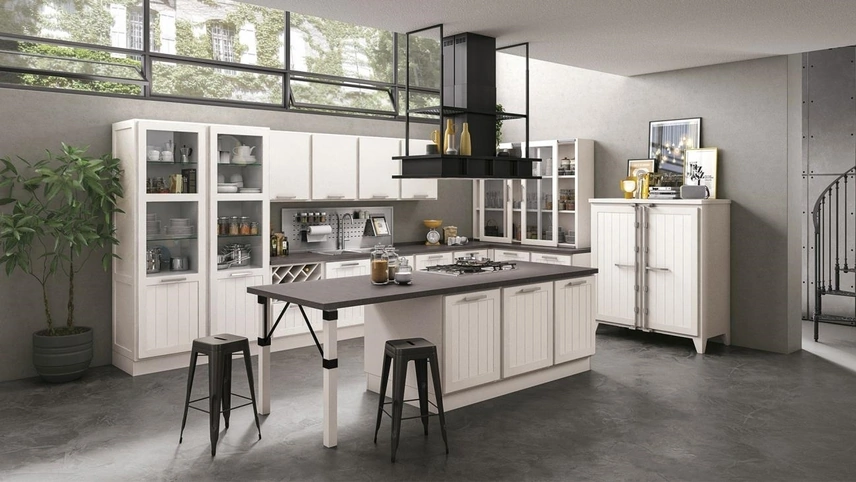 Cucina Classica con isola Provenza 04 di Lube