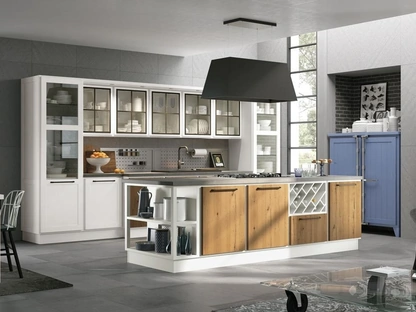 Cucina Classica con isola Provenza 09 di Lube