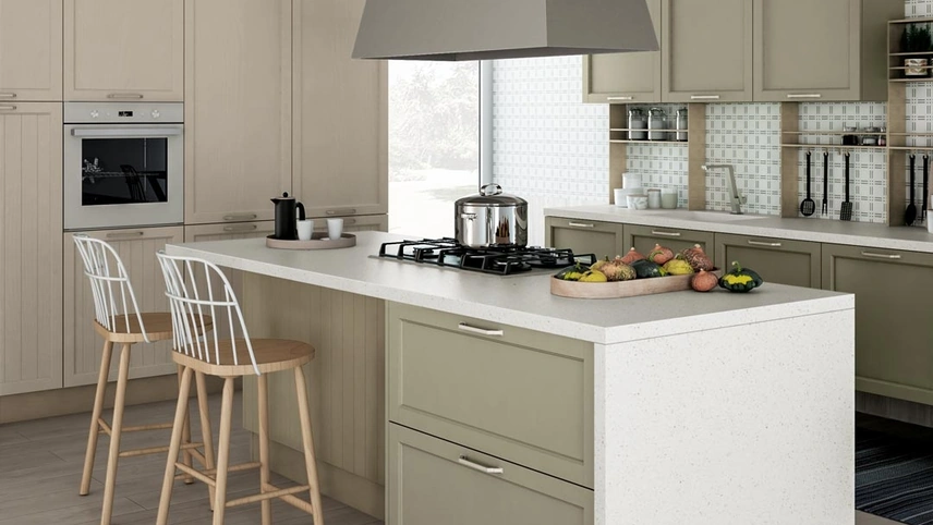 Cucina Moderna Contempo con isola di Creo