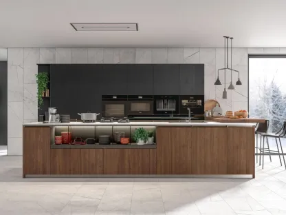 Cucina moderna Immagina Plus 25 di Lube