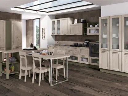 Cucina Moderna Kyra Telaio lineare di Creo