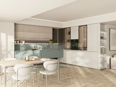 Cucina Moderna Maxima angolare di Creo