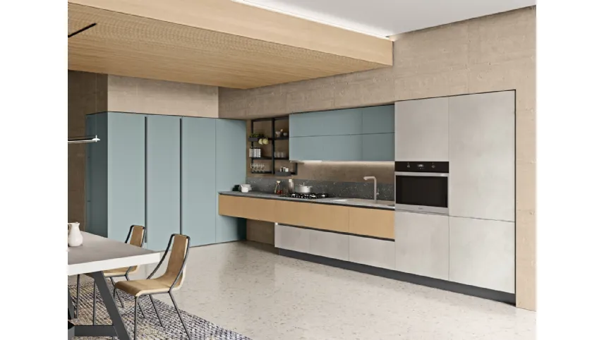 Cucina Moderna angolare Tablet di Creo