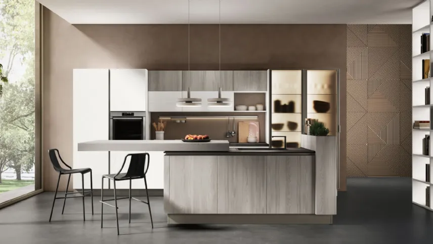 Cucina Moderna Unica 13 di Lube